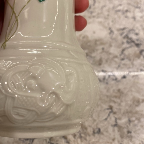 Belleek Vase - Picture 9 of 9